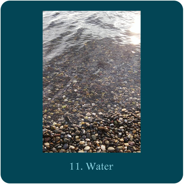 Kaart bij Aquana remedie 11. Water