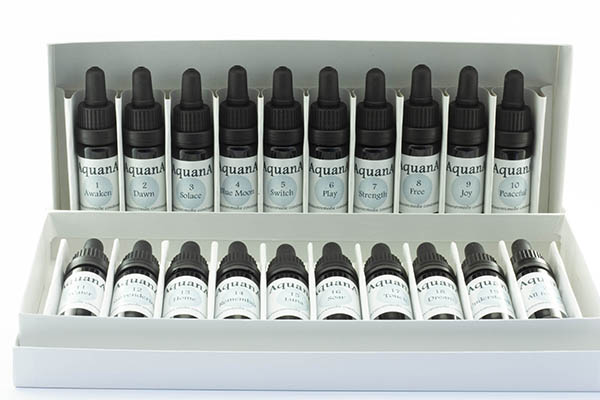 Aquana remedies in doos